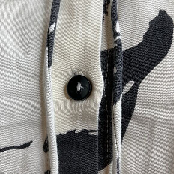 Rino & Pelle Black Aldona Birch Bloom Tunic Blouse Size 38 Lagenlook Whimsigoth - Picture 7 of 10